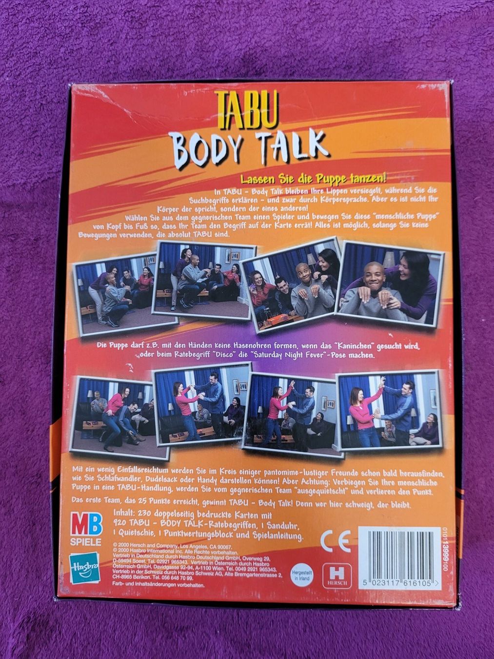 Hasbro Giochi: Cooles Spiel - Tabu - Body Talk von Hasbro – Usato da Müllheim Dorf venduto da Seeeule01 7