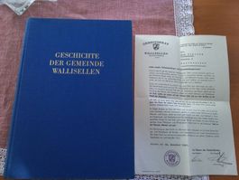 DIE Gemeinde Wallisellen(ZÜRICH) +GEMEINDERATBRIEF(1948)