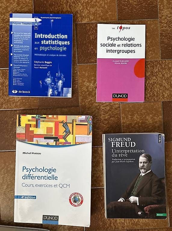 Libri: Manuels études psychologie – Usato da Monthey venduto da ant_blk8 2