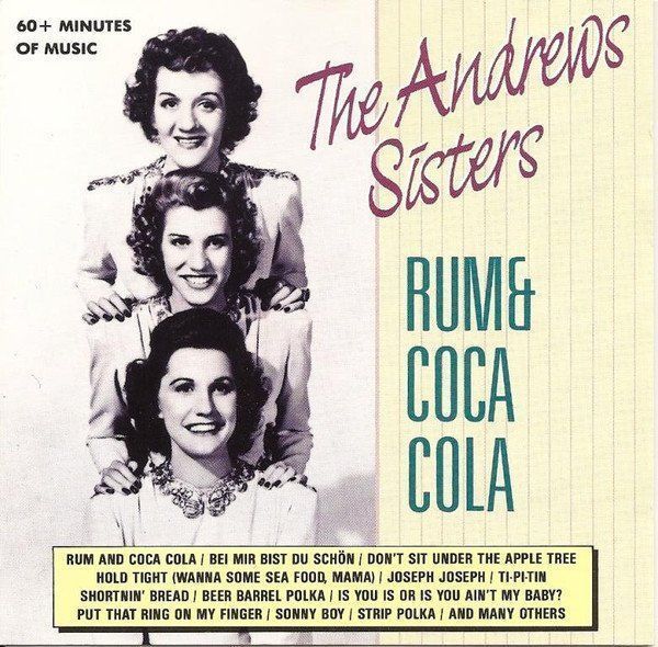 THE ANDREWS SISTERS Rum and Coca Cola (23 songs compilation) Kaufen