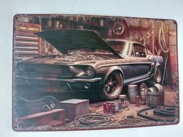 Metallschild Auto Werkstatt / B-Ware / 30cm × 20cm