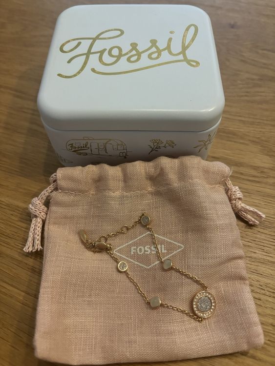 Fossil Armband Rosegold 2