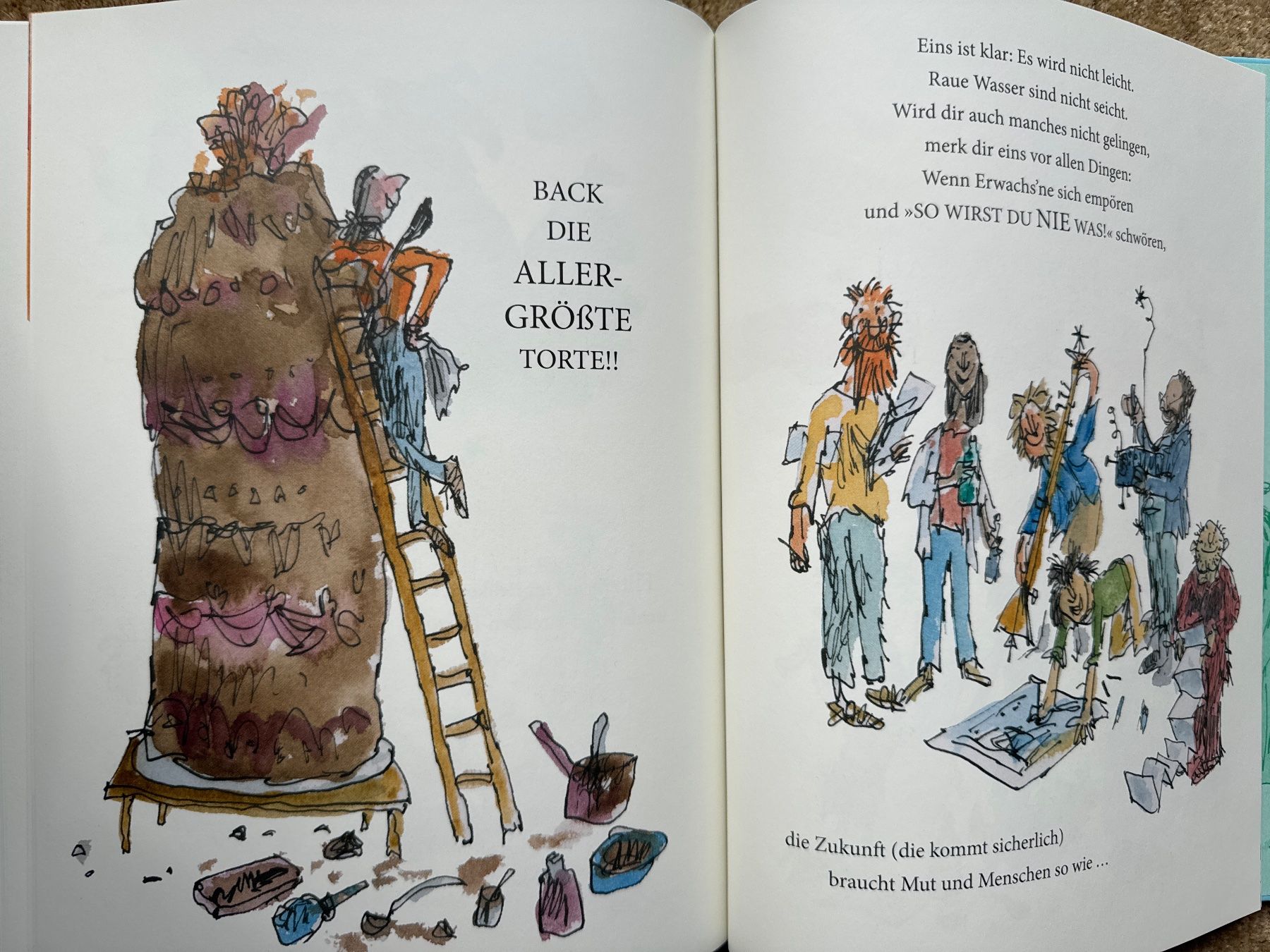 Bücher: Werd bloss nicht gross! - Roald Dahl – Neu (gemäss Beschreibung) aus Aarau von Kilauea 7
