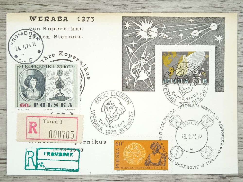 TR77 Enveloppe + Timbre Pologne 1973 Theme Aviation (Gebraucht) in ...