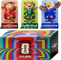 World Cup 2026 Maskottchen Figuren 3er Set