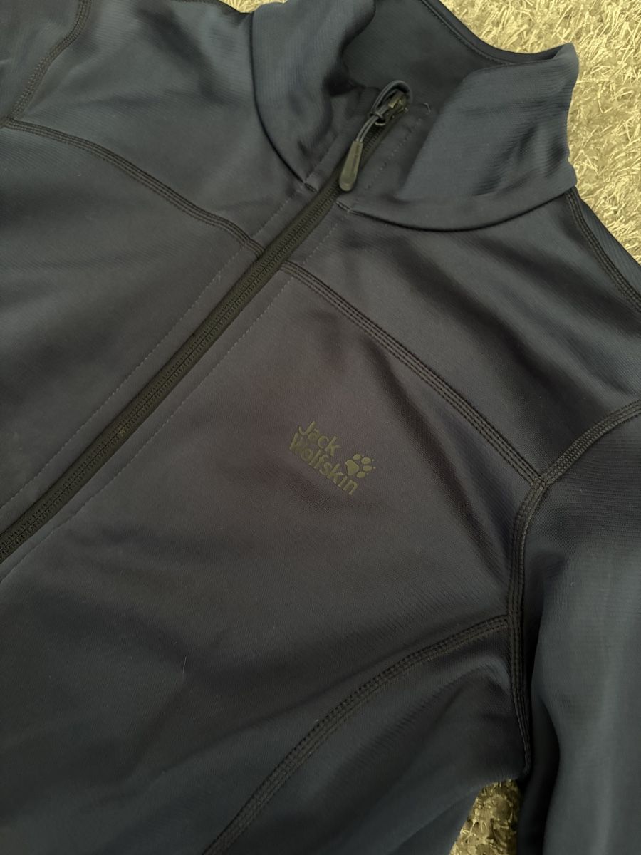 Jack Wolfskin Jacken: Jack Wolfskin Fleece Jacket Navy – Gebraucht aus Brislach von edu_t6pq 1