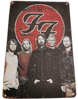 Foo Fighters  -  Blechschild (neu/OVP)