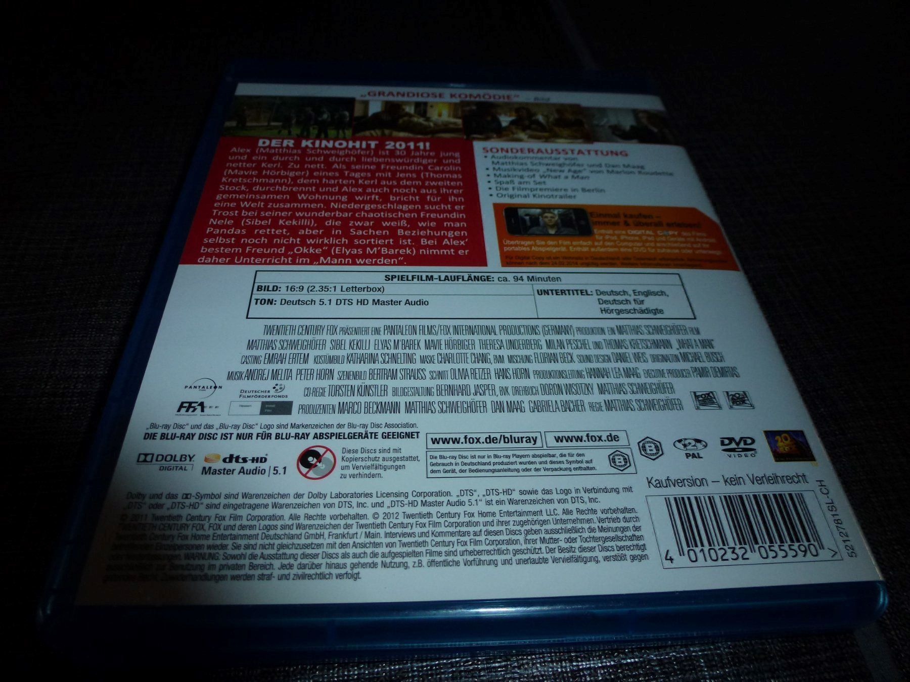 Tutti i DVDs: What a man BLU-RAY – Usato da Olten venduto da Disc-Verkauf 2