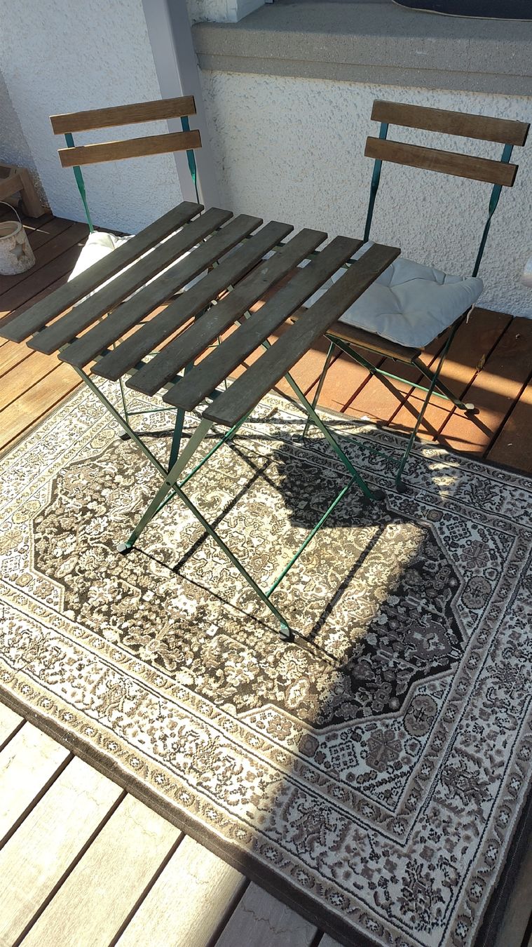 Ikea Set de table et chaises: Gartentisch Set IKEA Tärnö – D'occasion à Lenzburg par ka64