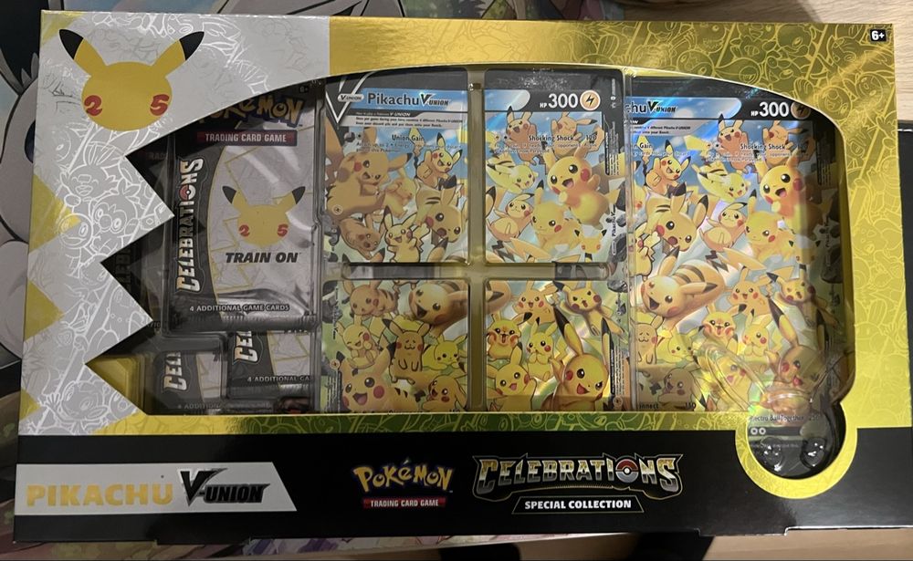 Pokémon Tcg 25th Anniversary Celebrations Pikachu V Union (Neu und ...