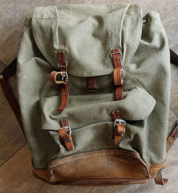 Vintage Militär Rucksack, robust, geräumig, 1977 (Gebraucht) in ...