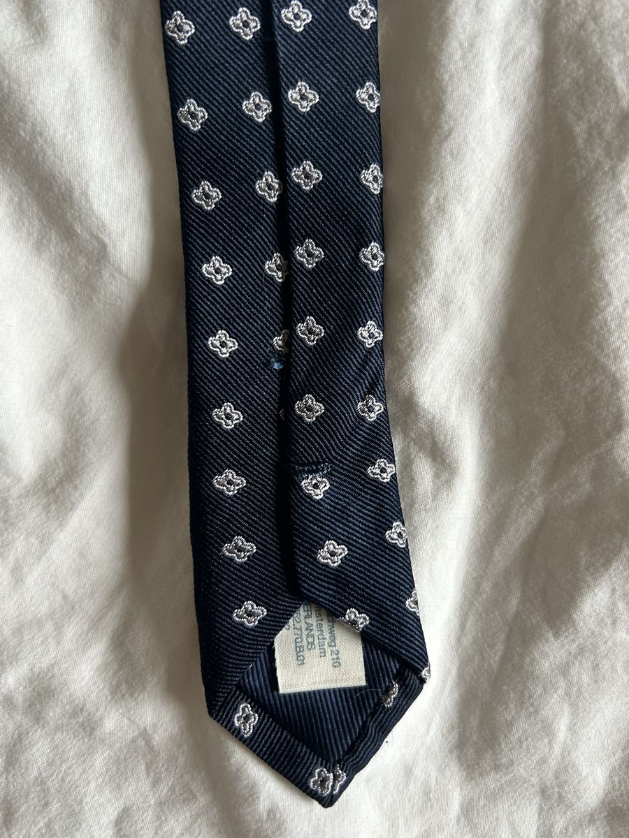 Cravatte: Dunkelblaue Krawatte mit Muster - SuitSupply – Usato da Zürich venduto da moreese 2