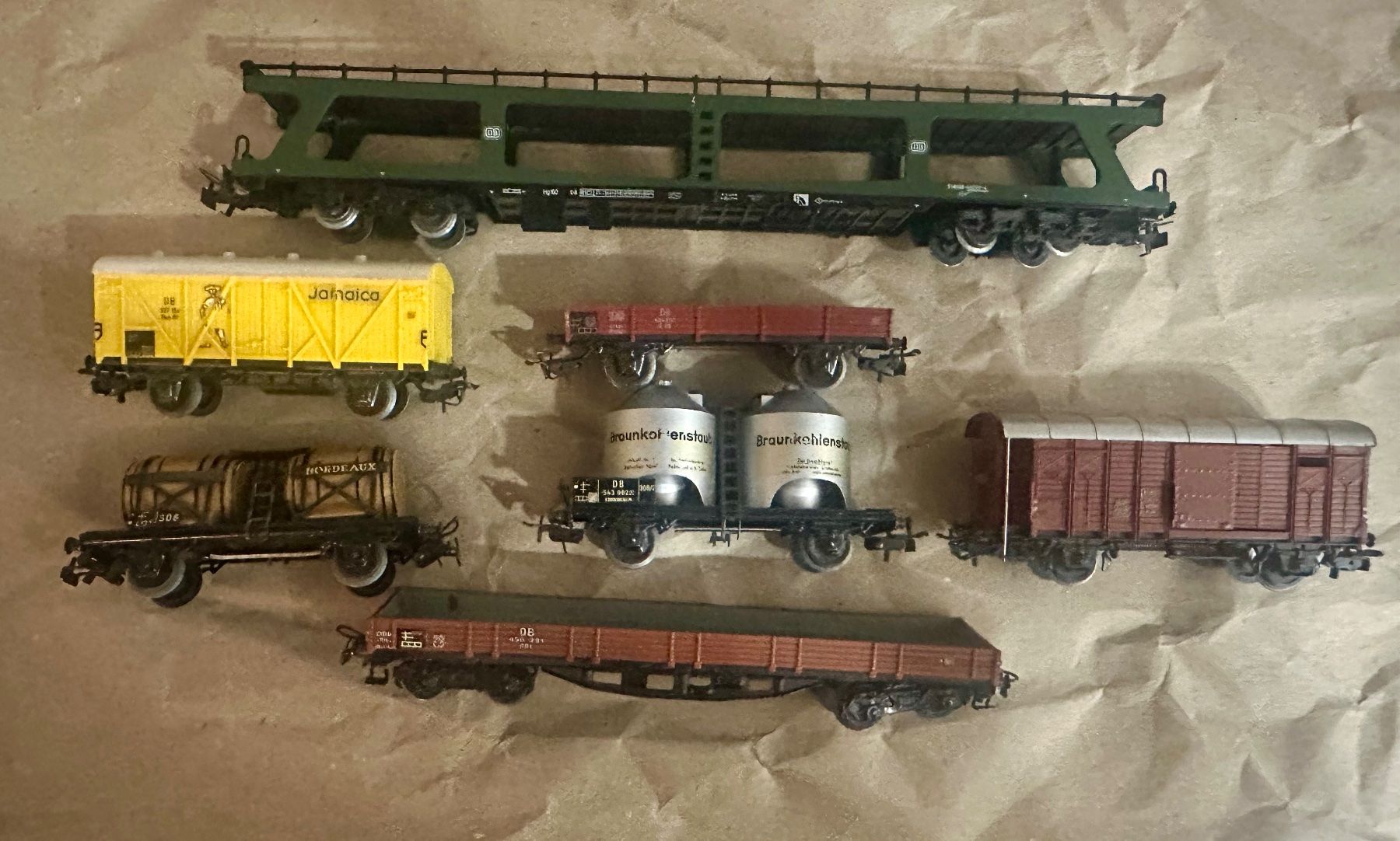 Märklin Modellini di ferrovie: Div. Märklin Güterwagen H0 – Usato da Oftringen venduto da ib.85 1