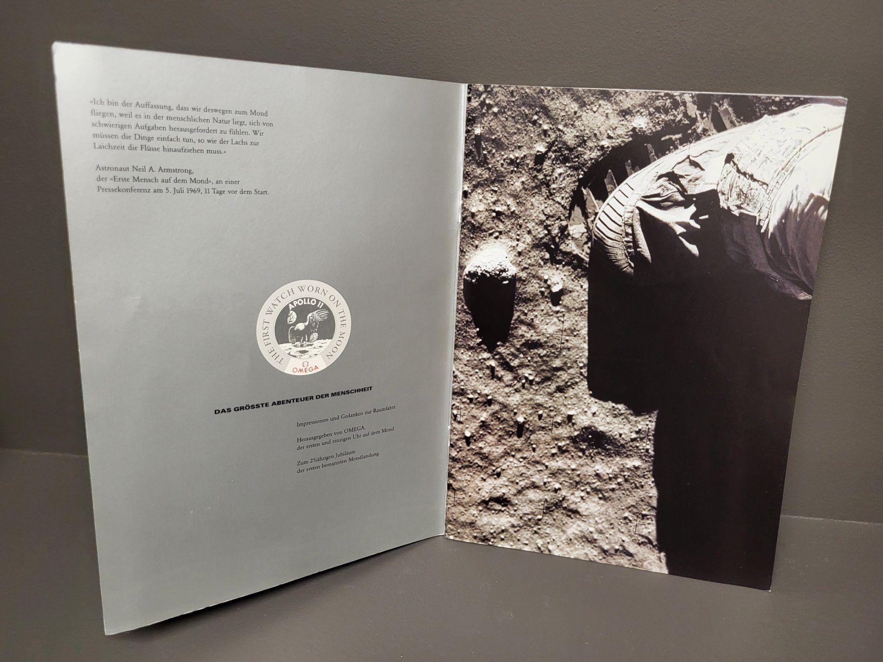 Documenti: Omega "Our Time in Space" Broschüre / Heft 1994 – Usato da Zürich venduto da BOAC1943 2