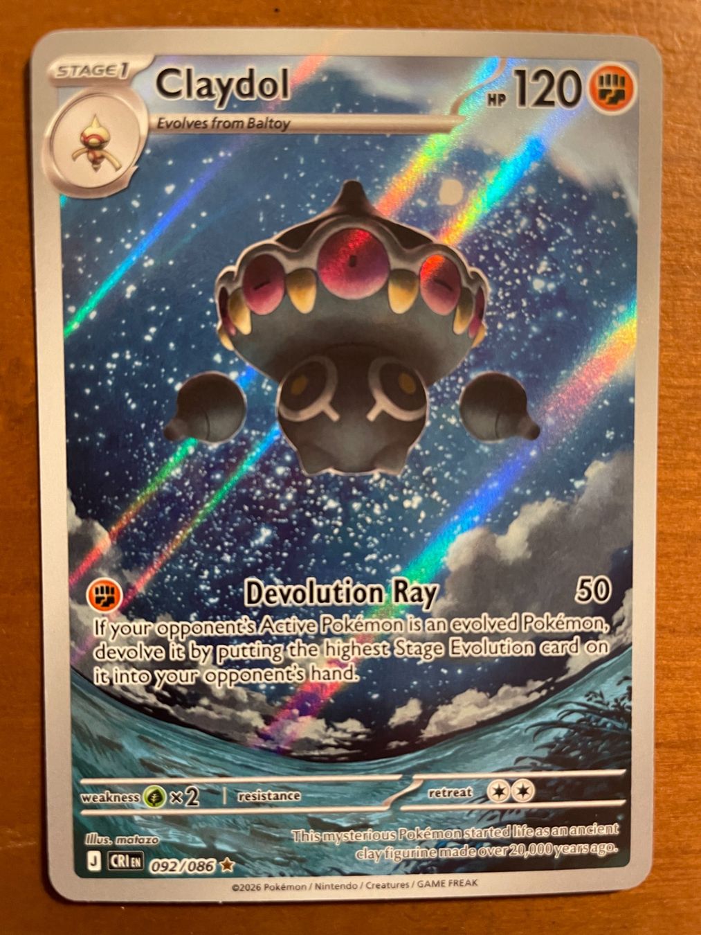 Pokémon Carte collezionabili: Pokemon Claydol (Versand gratis) – Nuovo (secondo la descrizione) da Chur venduto da Angerson