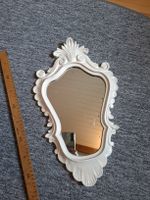 Spiegel alt shabby chic weiss Holz
