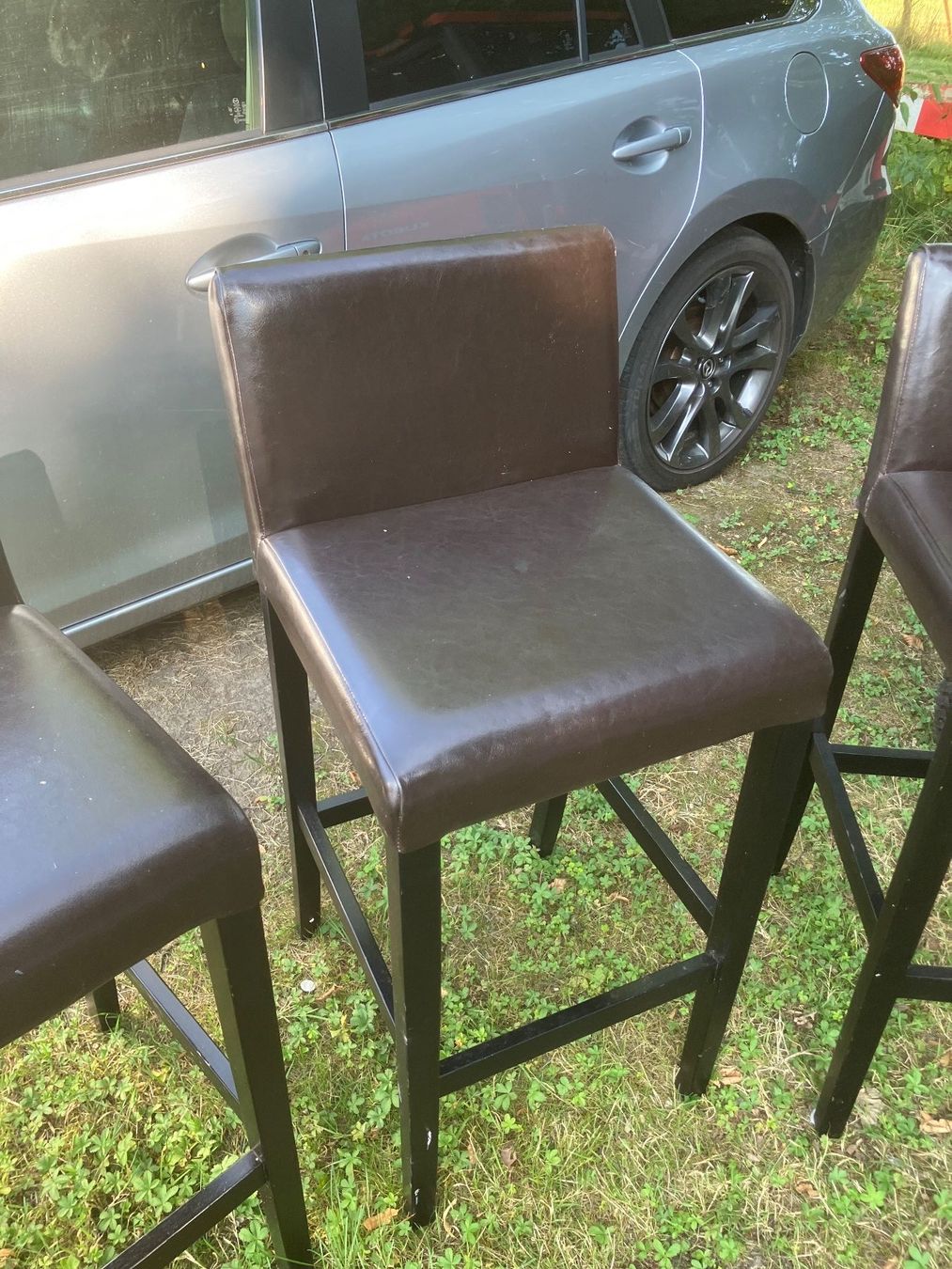 Sgabelli: Barhocker braun Kunstleder 4 Stk gebraucht – Usato da Dintikon venduto da 51rh 1
