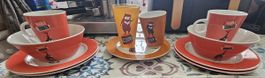 Service de petit-déjeuner vintage
