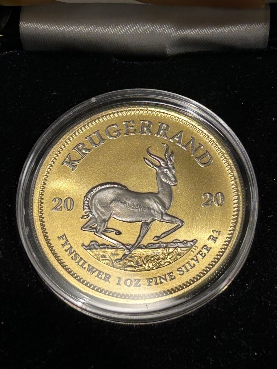 Alle Münzen: Silber Krügerrand Space Gold  – Neu (gemäss Beschreibung) aus St. Gallen von Tenkmaster 2