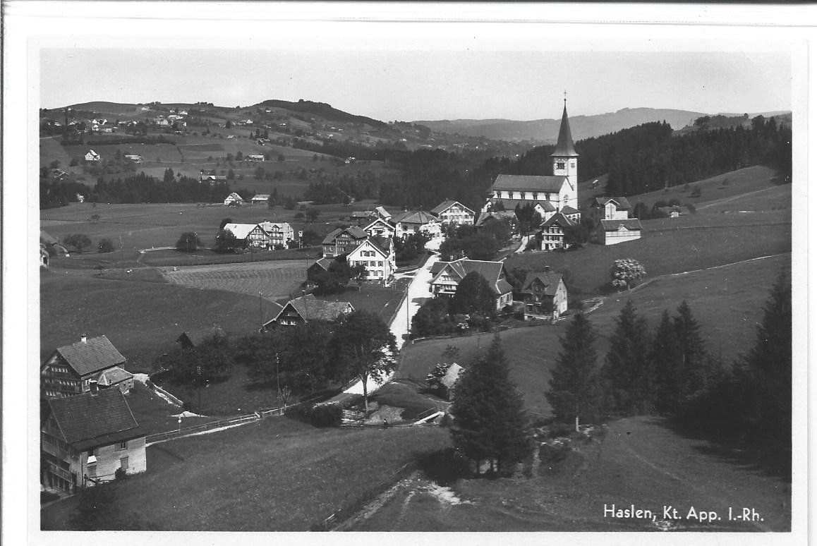 Cartoline postali: AK Haslen AI – Usato da Appenzell venduto da mai25