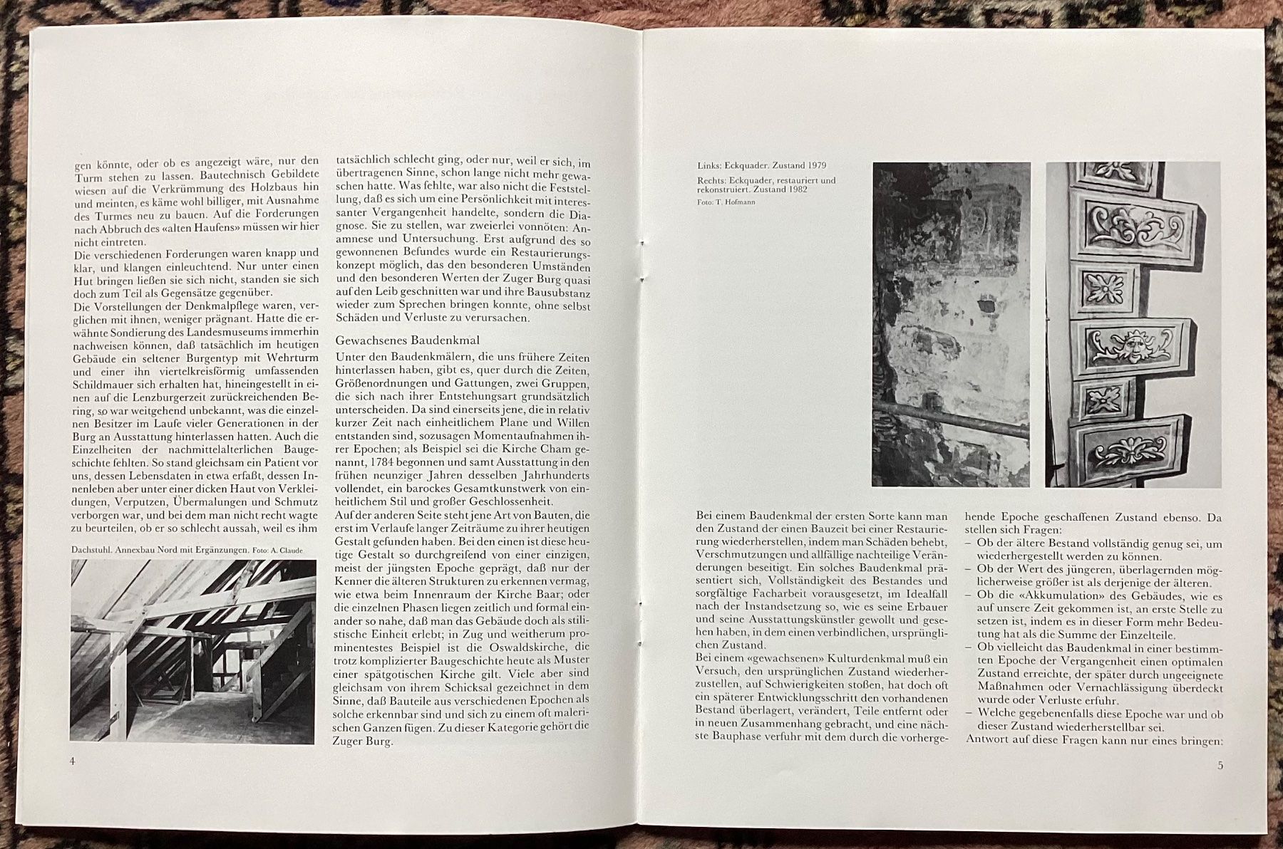 Libri: Kanton Zug, Zuger Burg/Schloss  e2 – Usato da Reinach BL venduto da Linda013 3