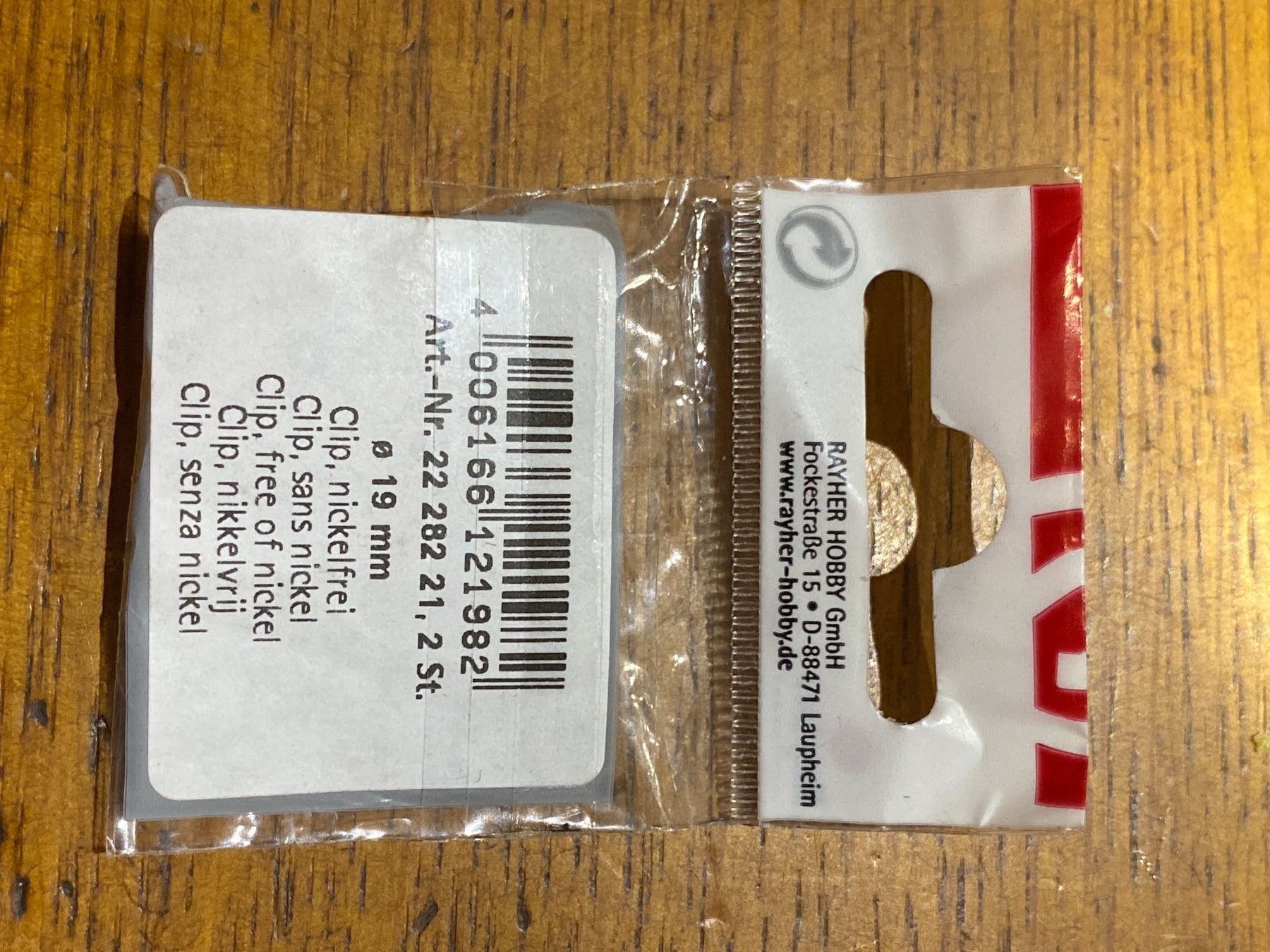 Kit bricolage: Clip 2228221 – Nuovo e nell'imballaggio originale da Lajoux JU venduto da Briard0 2