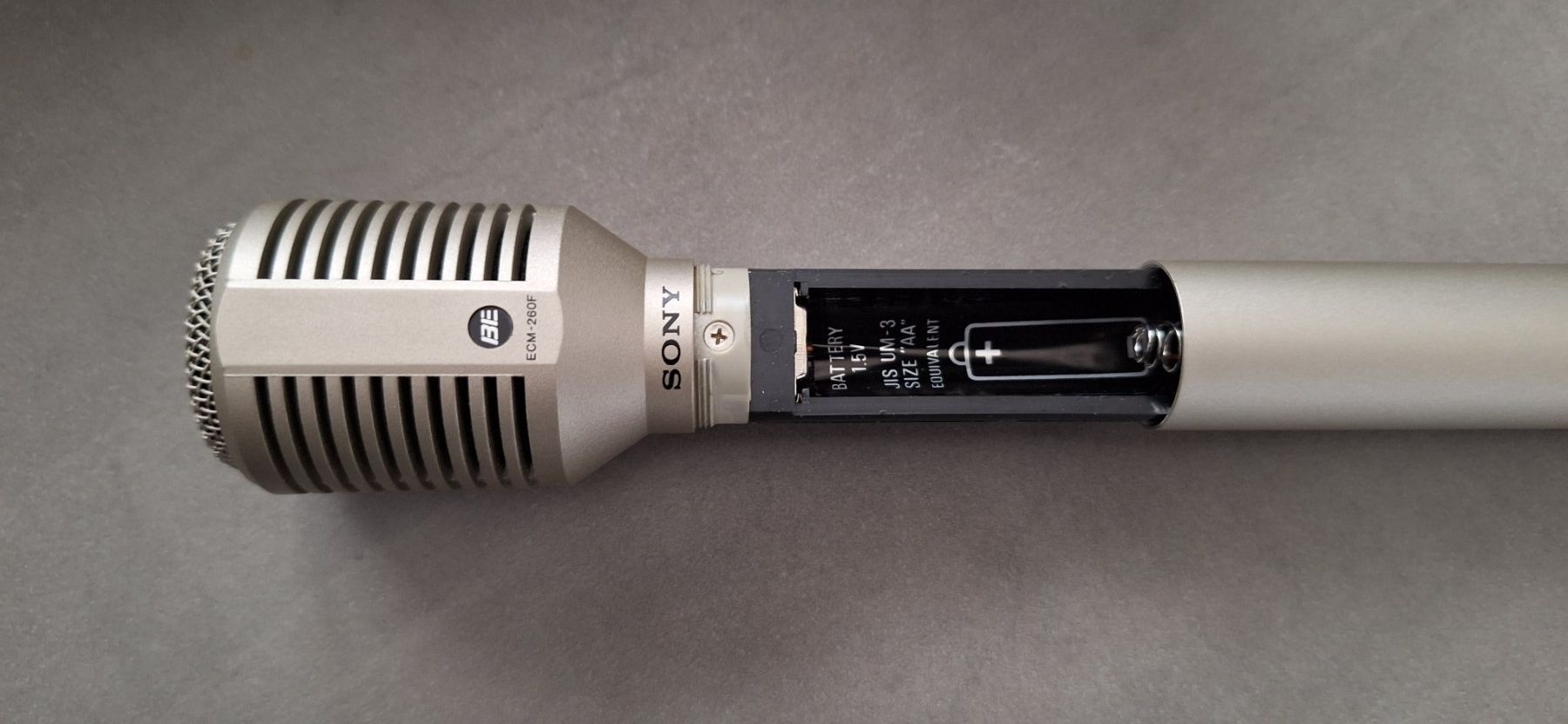 Sony Microfoni: Retro Sony Mikrofon ECM-260-F – Nuovo (secondo la descrizione) da Märstetten venduto da activemember 2