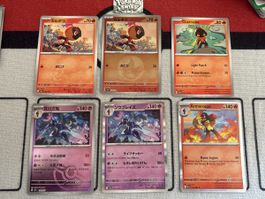 Pokémon 6cards 🇺🇸🇯🇵🇨🇳charcadet & armarouge 