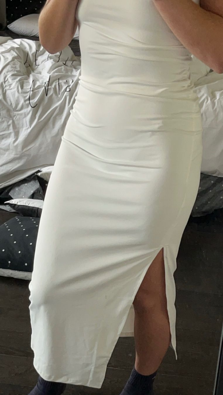 Vestiti: Robe bandeau blanche t. M – Nuovo (secondo la descrizione) da Posieux venduto da evs_57x2 2