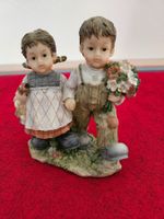 Seneca Figur Kinder,Blumen +Puppe guter Zustand