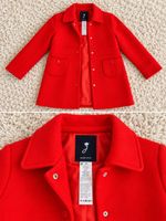 Jacadi Paris WollMantel rot Kinder 8 Jahre