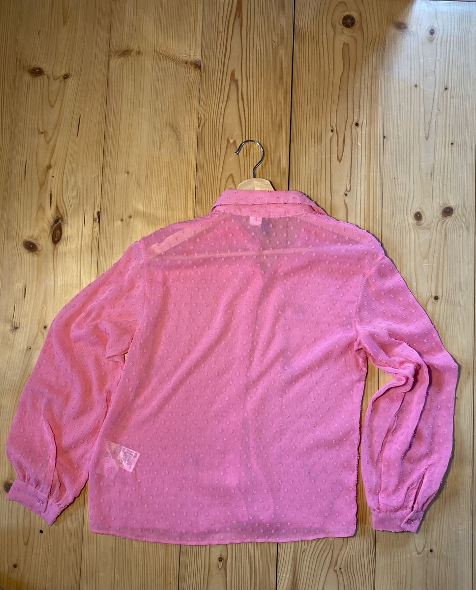 H&M Camicette: Pinke, leicht transparente Bluse – Usato da Bern venduto da ha6_zm75 2