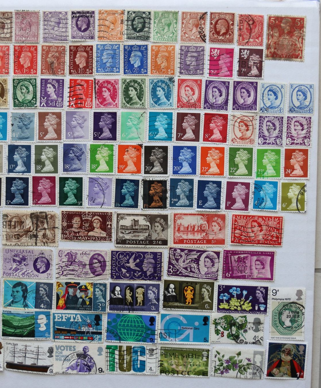 Tous les timbres: Briefmarken England – D'occasion à Oberentfelden par lakipul 4