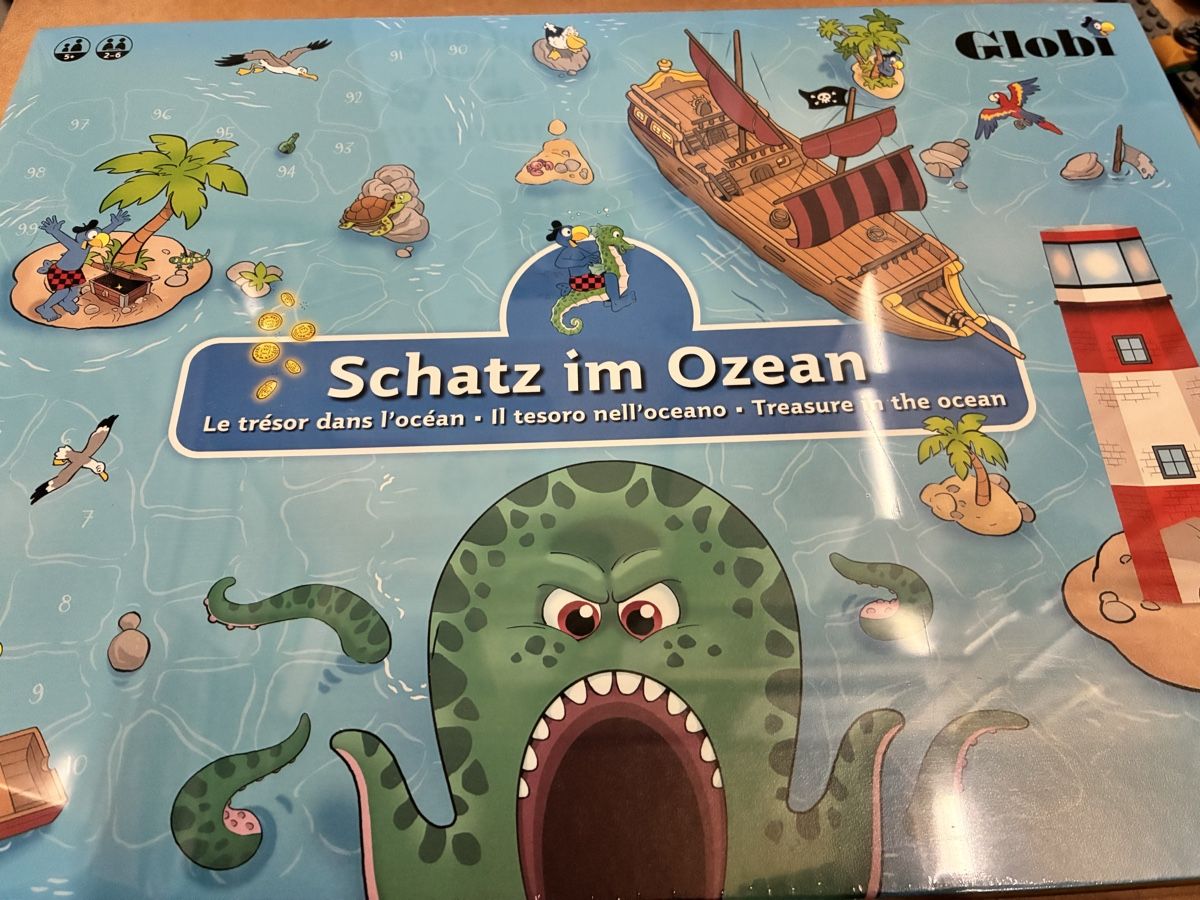 Giochi: Globi Schatz im Ozean Spiel – Nuovo e nell'imballaggio originale da Hondrich venduto da sigmaster