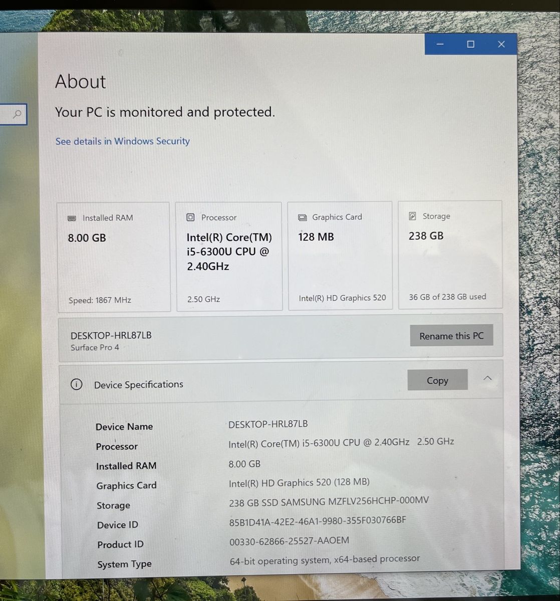 Microsoft Tablet PC: Microsoft Surface Pro 4 8GB RAM 256GB SSD Keyboard – Gebraucht aus Bottmingen von petertrybus 5