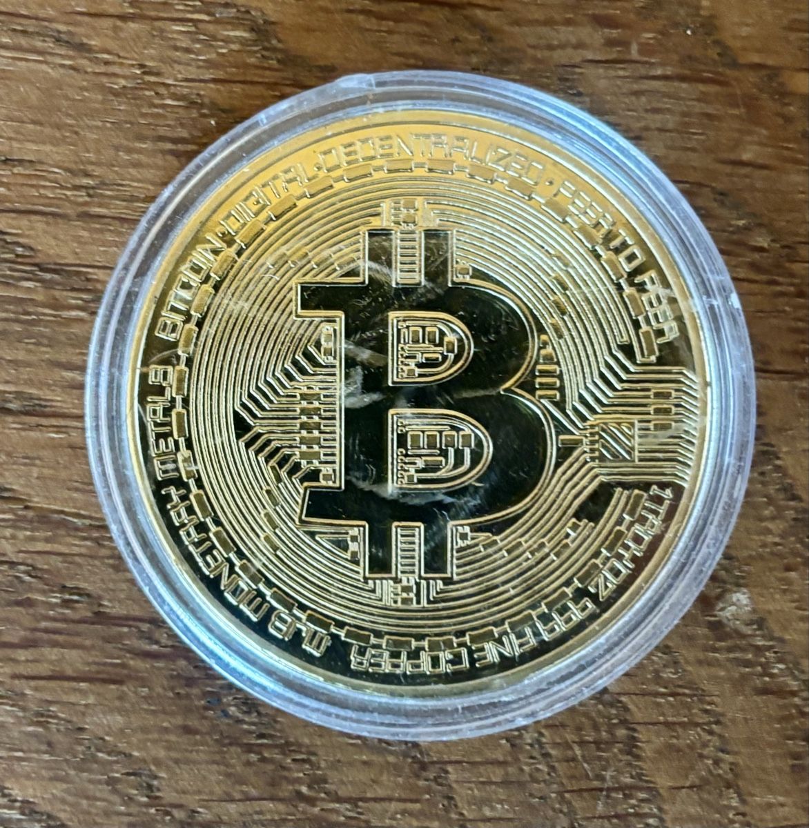 1 Bitcoin Münze = 1.— (Neu (gemäss Beschreibung)) in Arbon für CHF 1 – mit  Lieferung auf Ricardo kaufen