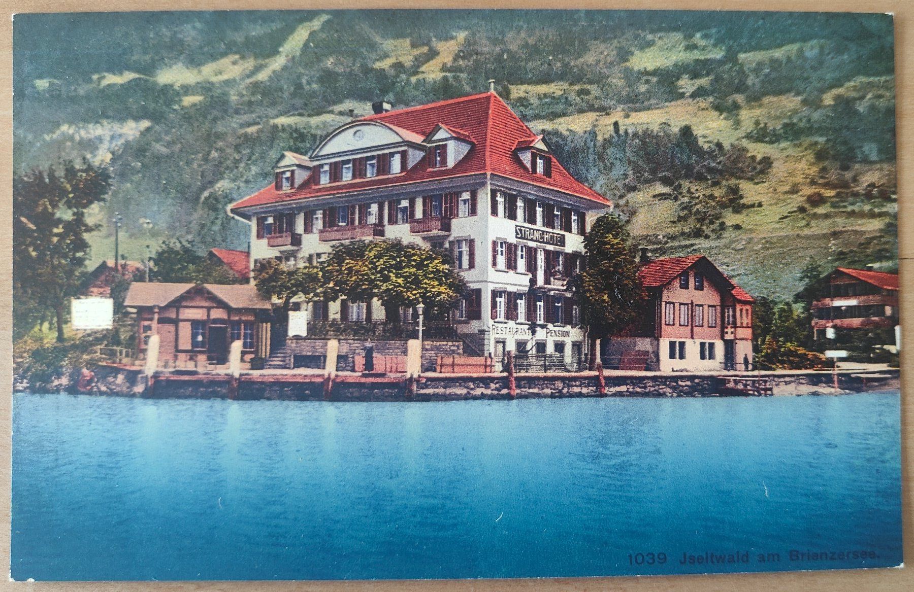 Cartes postales: Iseltwald am Brienzersee um 1930 – D'occasion à St. Erhard par Chaeferli6