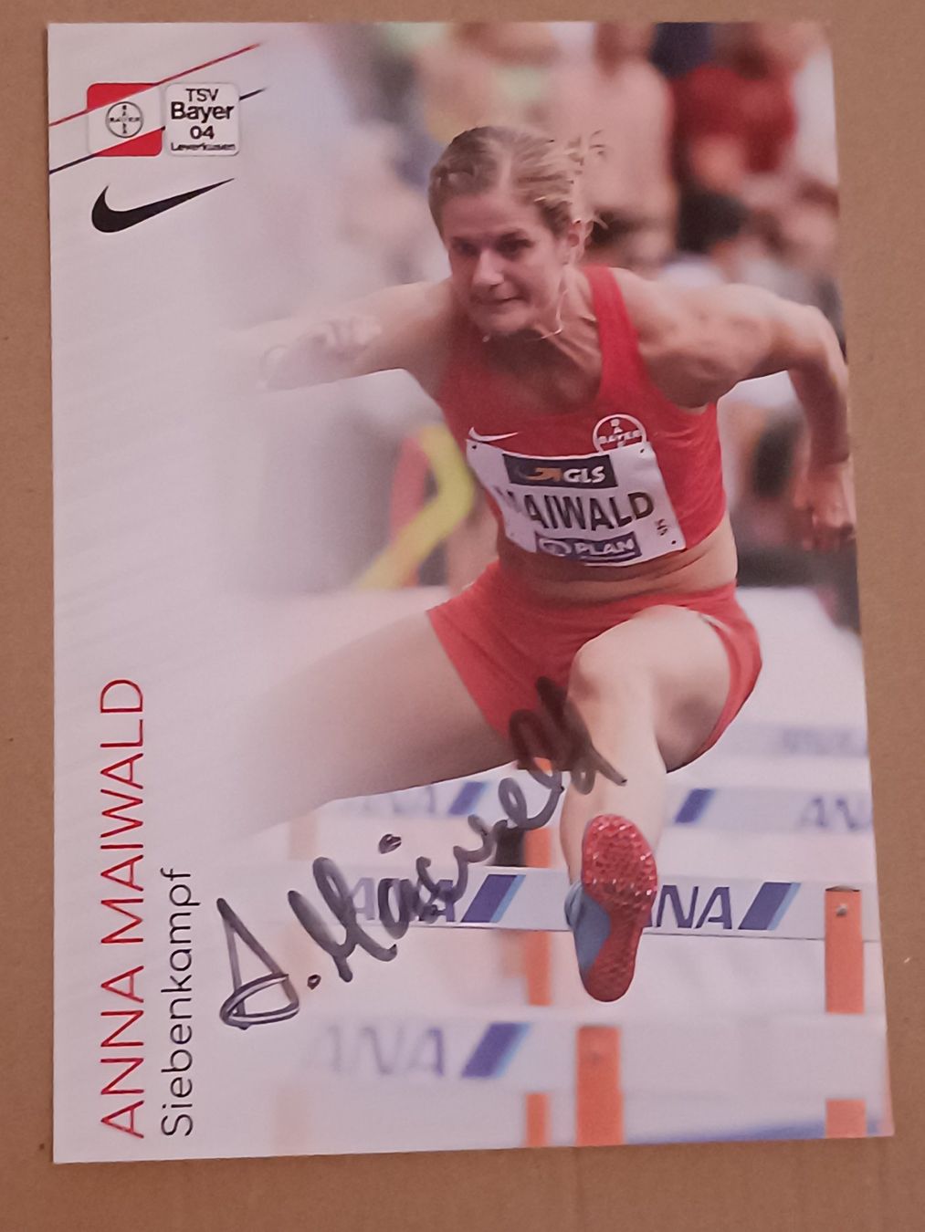 Autografi: Anna Maiwald - Leichtathletik - original signiert – Usato da Menziken venduto da Autogramme