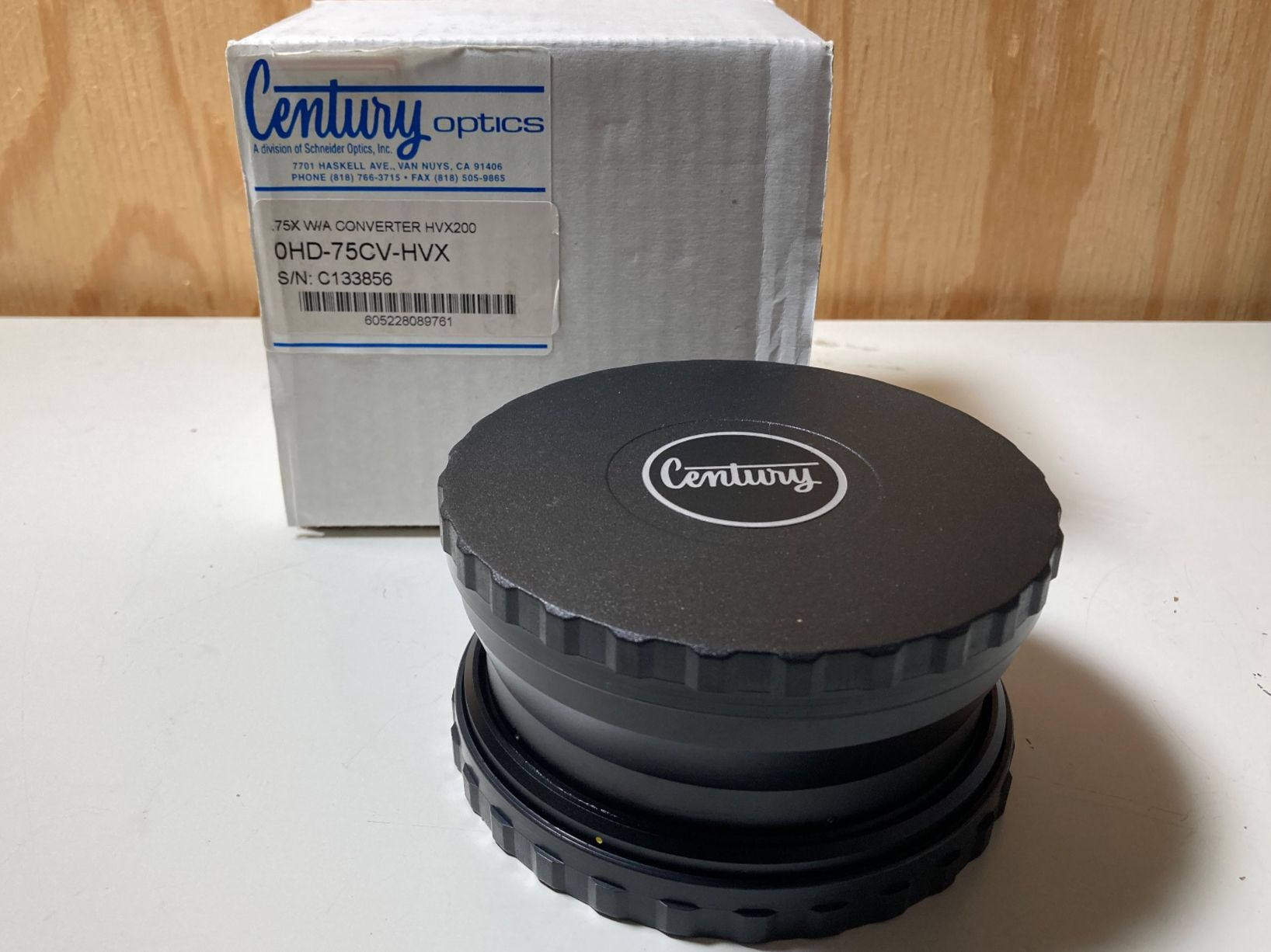 Schneider Kreuznach Obiettivi: Century Optics .75X Wide Angle Converter HVX 200 – Usato da Zürich venduto da ToLLiE