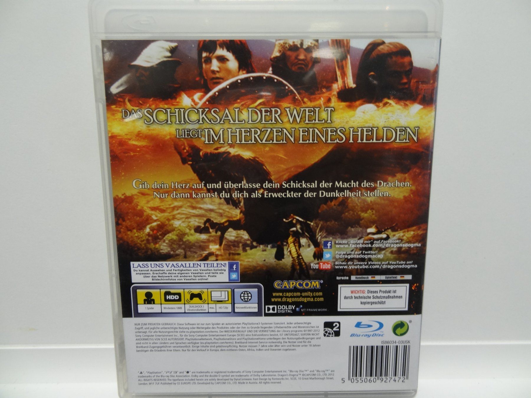 Sony Giochi: Dragon's Dogma PS3 – Usato da luzern venduto da musicandart 1