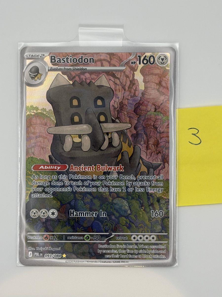 Pokémon Carte collezionabili: Pokémon Bastiodon 093/084 – Nuovo (secondo la descrizione) da Uster venduto da CDM96