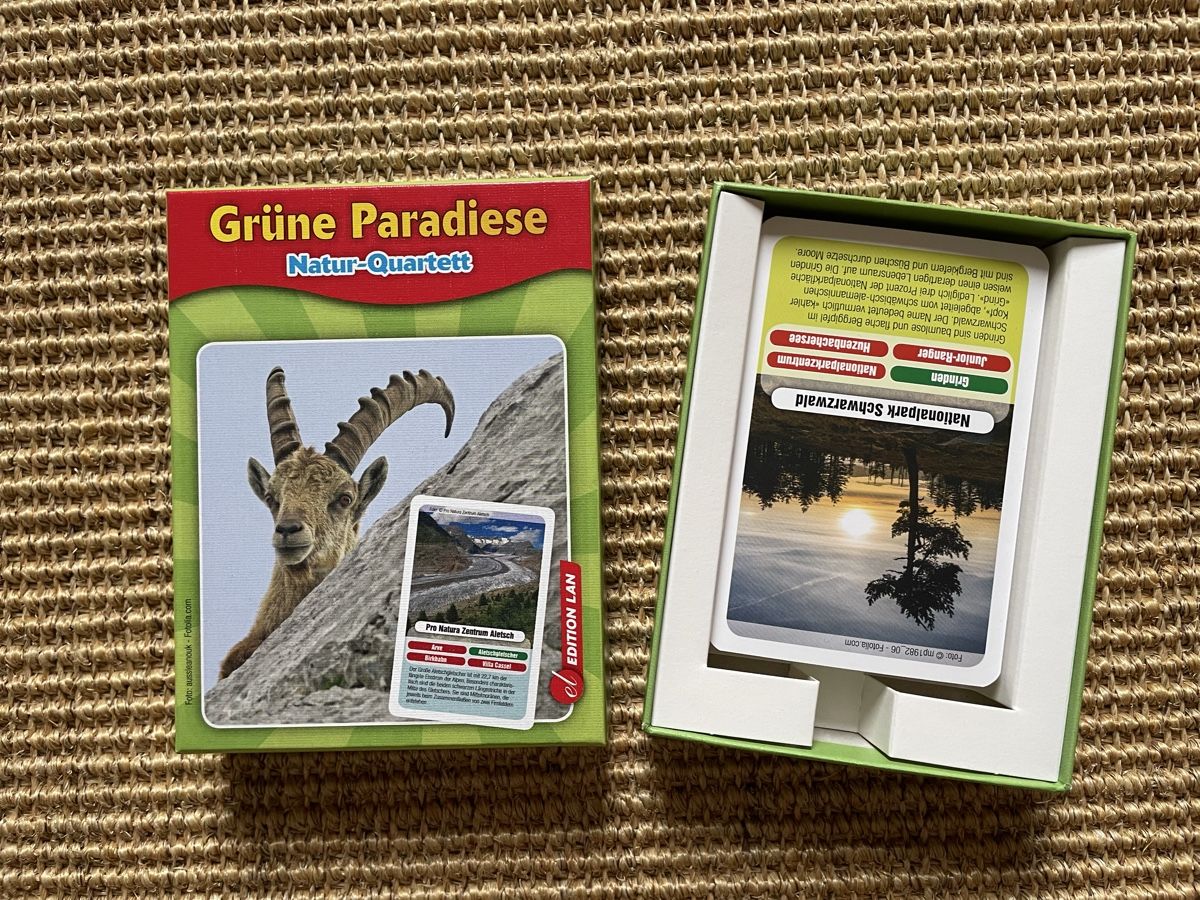 Giochi: Grüne Paradiese - Quartettspiel – Usato da Zürich venduto da EliseSchmitz 1