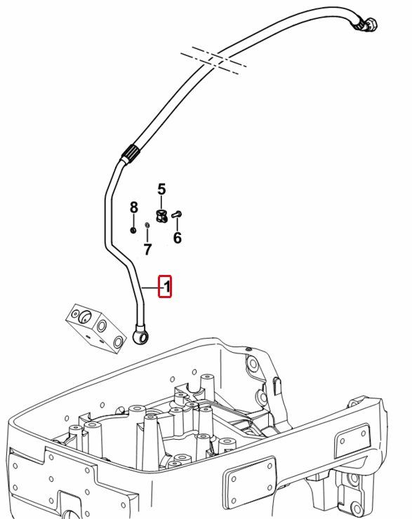 Same Trattori: Hydraulikschlauch Same Silver 0.008.9776.3/10 – Nuovo (secondo la descrizione) da Thalheim AG venduto da Wernli5112 4