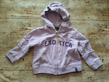 Baumwoll-Jacke, Gr. 74 (6-9 Mt.), violette