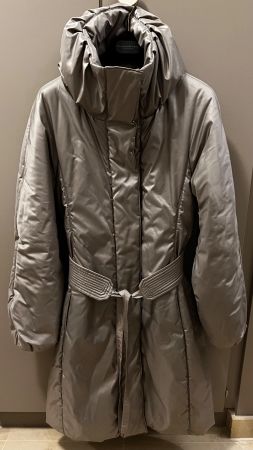 GEORGES RECH SYNONYME Metallic Coat/Mantel/Manteau FR38/IT42
