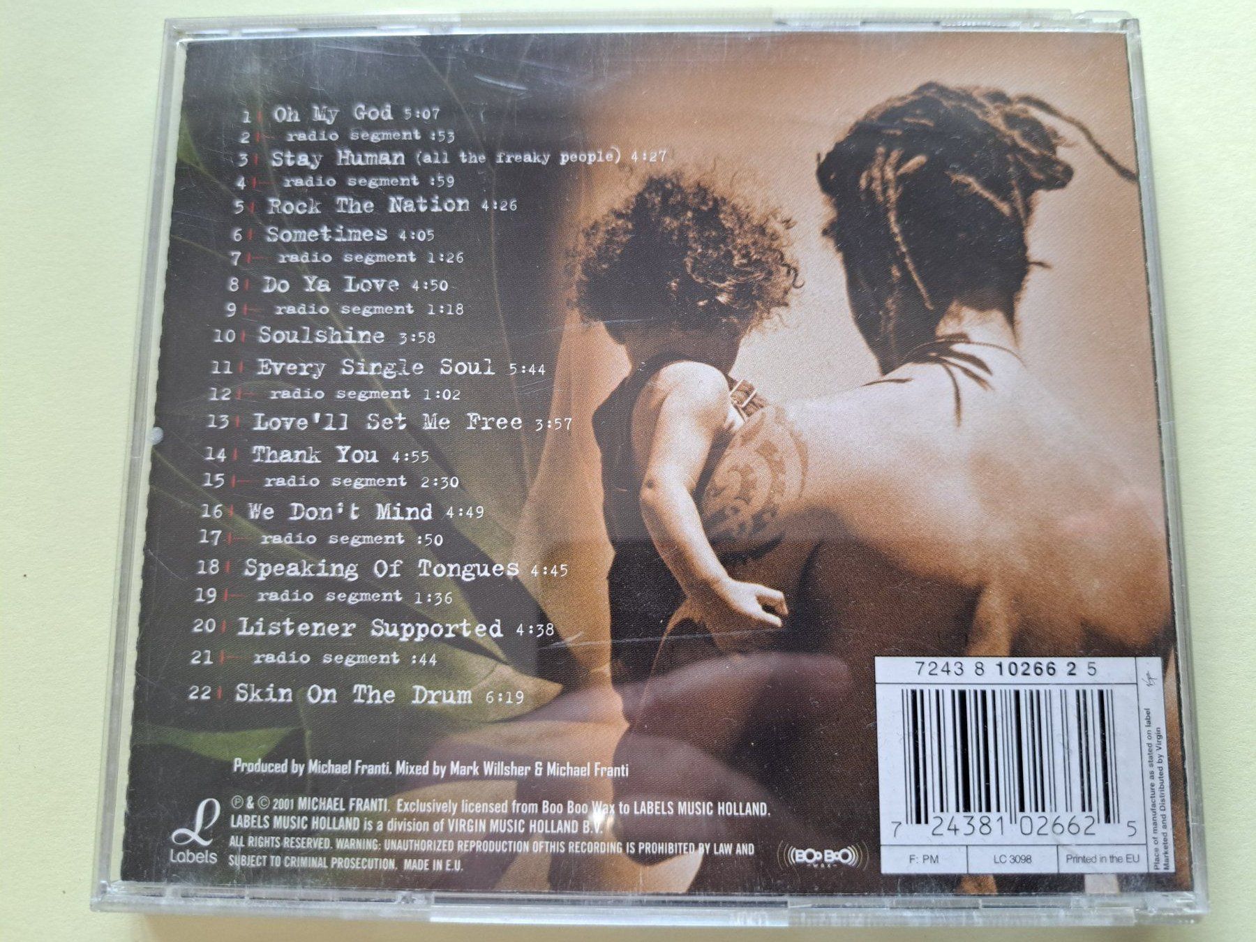 CD: Cd Michael Franti & Spearhead - Stay Human  – Usato da Pully venduto da bro_n52j 1