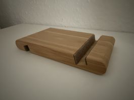 IKEA Handy Halterung Bambus 13 x 8 cm