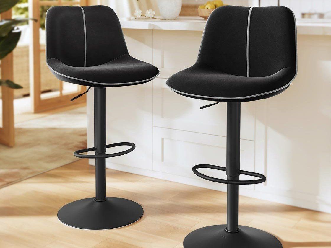 Sgabelli: Barhocker Set höhenverstellbar drehbare Sitzfläche JANEL – Nuovo e nell'imballaggio originale da Lachen SZ venduto da MAMORU-MOEBEL 1