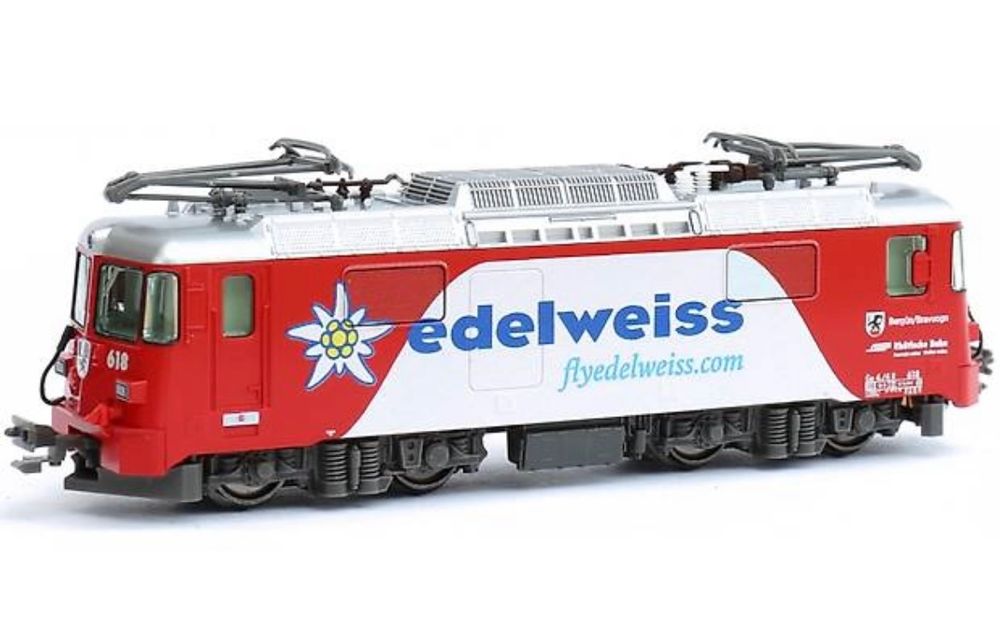 Rhätische Bahn RhB Ge 4/4 II Bergün Edelweiss KATO Spur N (Neu und ...