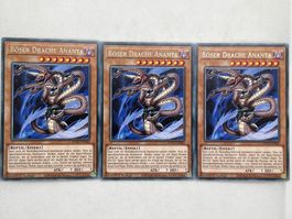 Yu-Gi-Oh! Böser Drache Ananta ANGU-DE042 Deutsch Rare 1. Auf